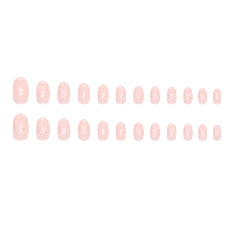 Free Shipping Pink Shiny Silver Star River Nails