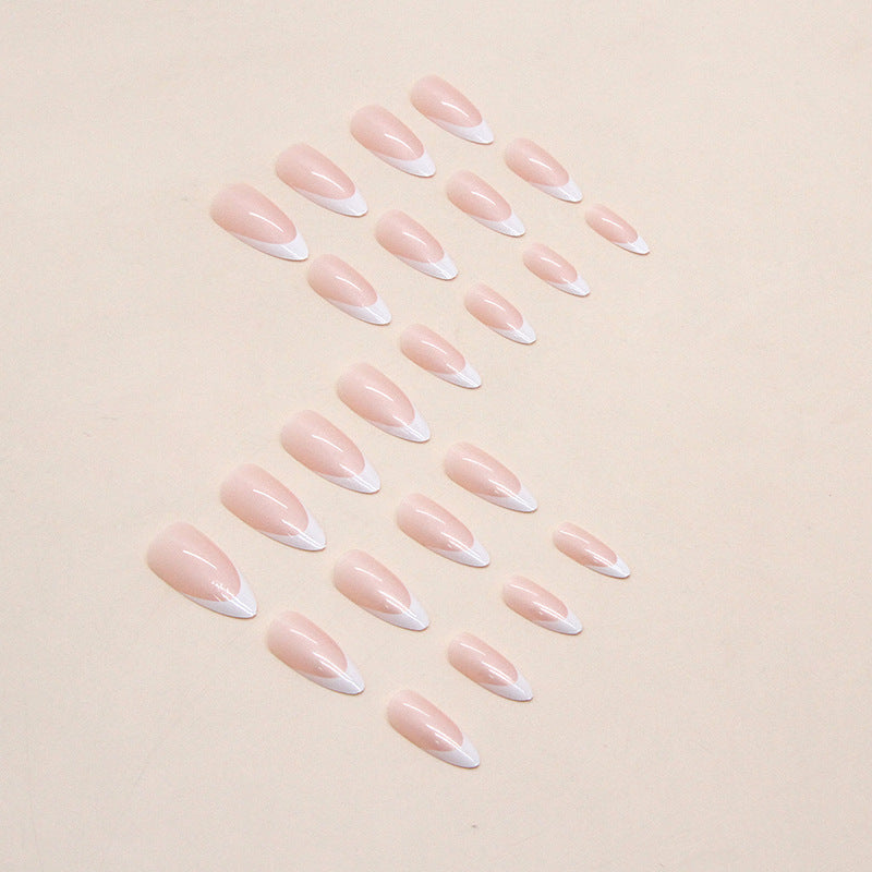 Free Shipping Minimalist Pure French Nails